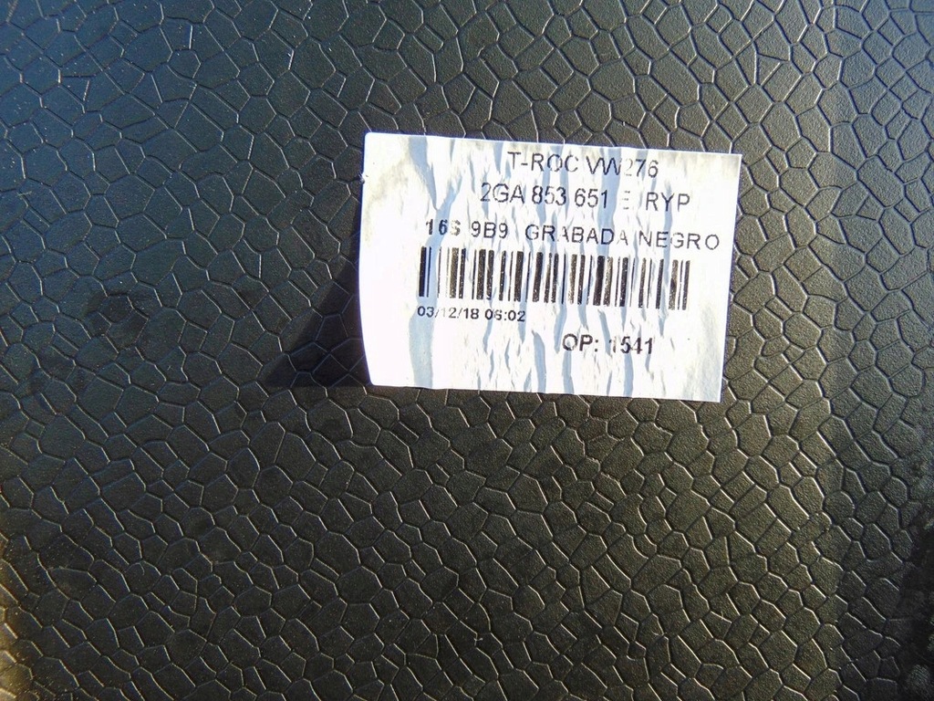 фото №16, Решітка радіатора решітка радіатора vw t-roc 2ga853651 оригінал