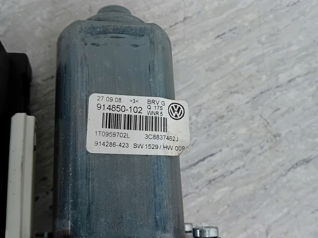 фото №7, Подъемник стекло правый перед vw passat cc 3c8837462j 1k0959792p