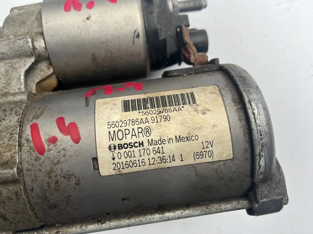 фото №2, Jeep compass renegade стартер 1.4 2018-