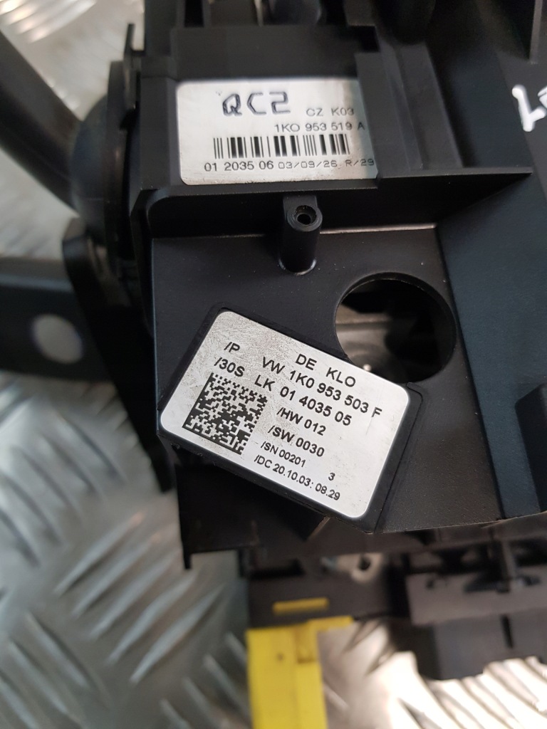 фото №10, Vw golf v 03r- переключатель комбинированный лента замок зажигания 1k0959653 1k0953503f