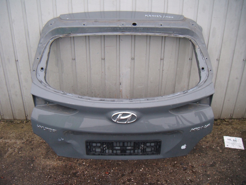 фото №1, Hyundai kona 1 i 2017-2021 кришка багажника багажника