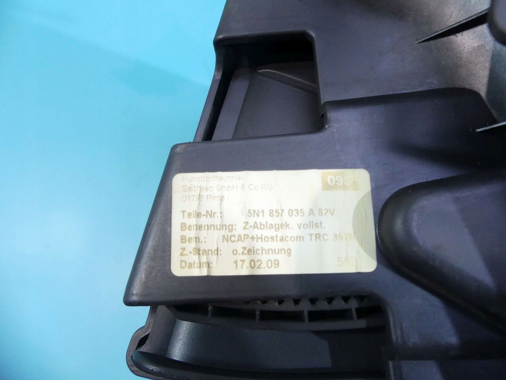 фото №11, Бардачок пассажира vw tiguan i 5n europa 07-16