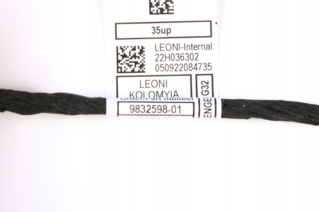 фото №8, Bmw 6 g32 lci джгут електропроводка бампера перед 9832598