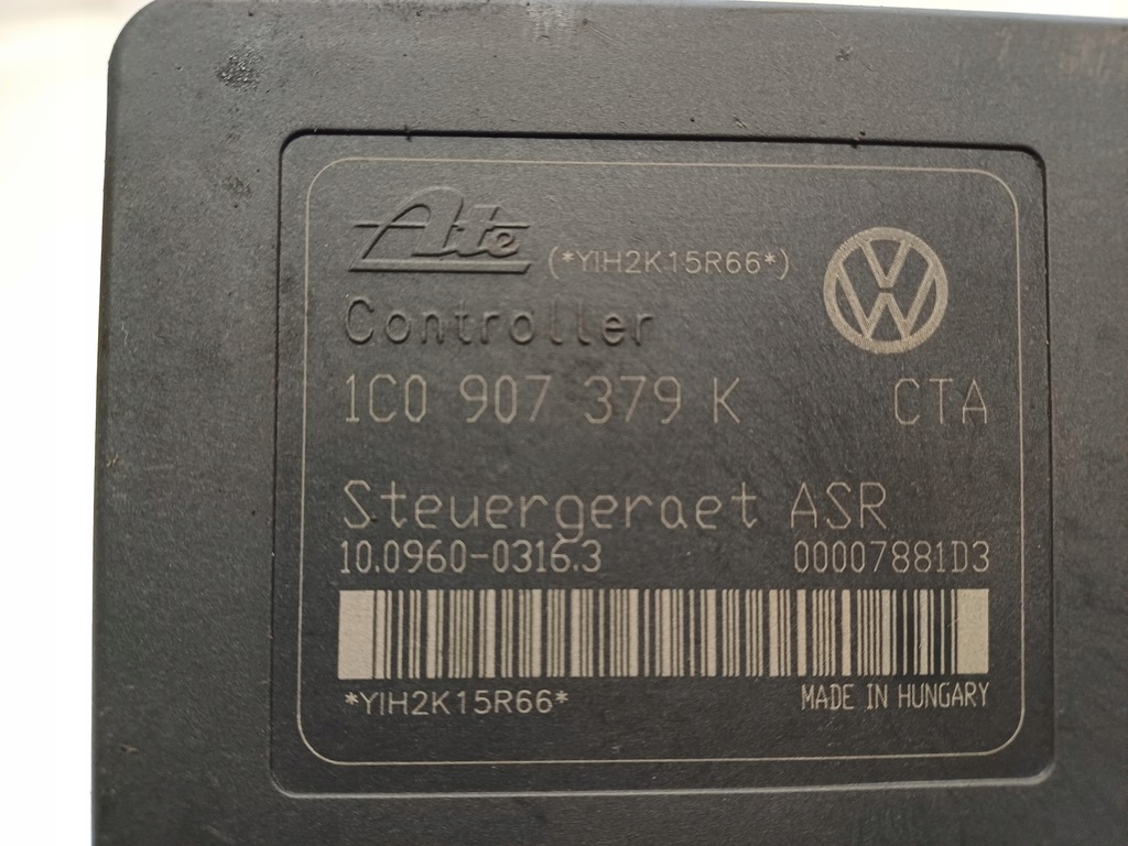 фото №6, Skoda octavia 1 i lift 00- 1.9tdi 110km насос abs 1c0907379k 1j0614417d