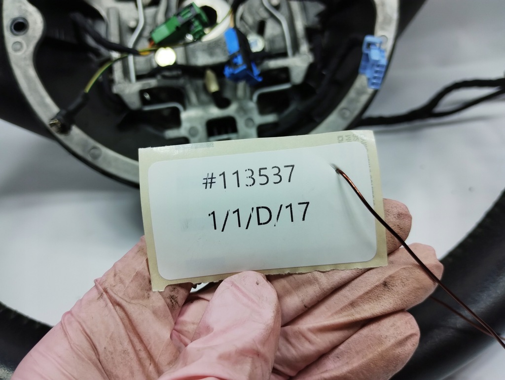 фото №12, Citroen c4 i повітропровід шкіряний шкіра 96591807zd