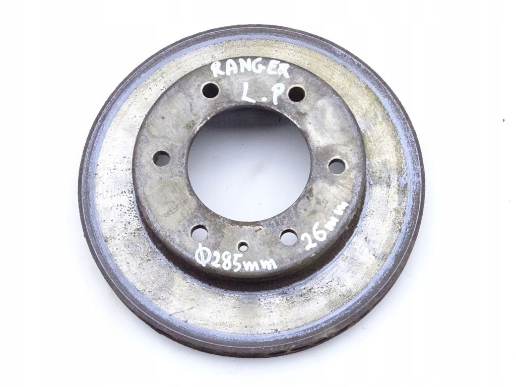 фото №1, Ford ranger ii mazda b2500 98-06 диск тормозная перед 285mm