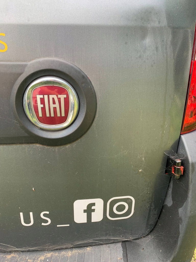 фото №7, Двері задня задні ліва fiat doblo ii combo d 168 червоні wwa