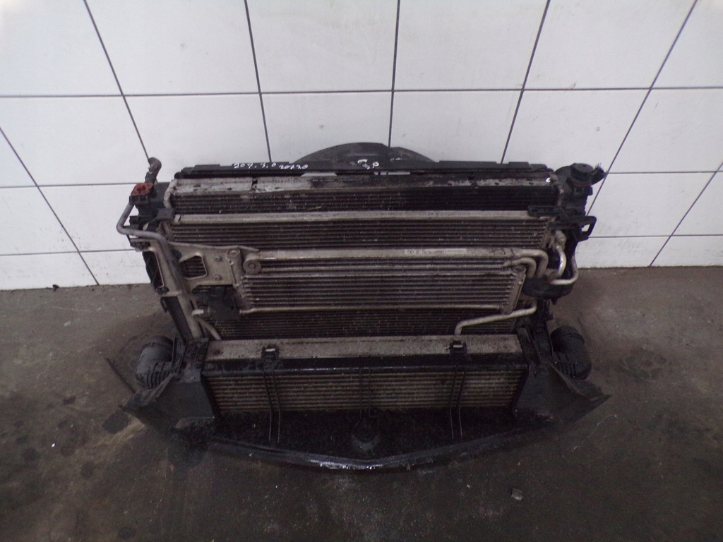 фото №1, Радіатор вентилятор комплект mercedes w212 3.0 cdi