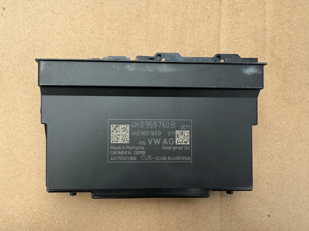 фото №1, Модуль блок керування сидіння audi 4k0959760b.....