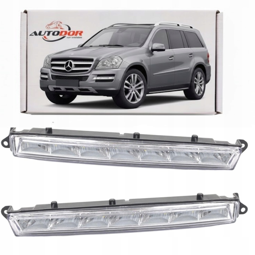 фото №1, Mercedes klasa gl x164 противотуманная фара лампы противотуманные левая+ правая комплект