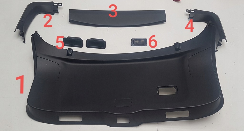 фото №1, Лампа захист накладка кришки задня mazda 6 gj kombi