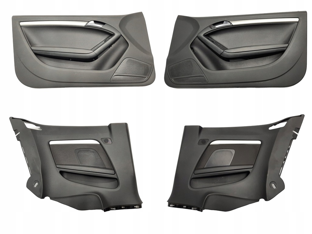 фото №1, Audi a5 оббивка салону двері обшивка двері комплект 8t1867106 8t086703624a