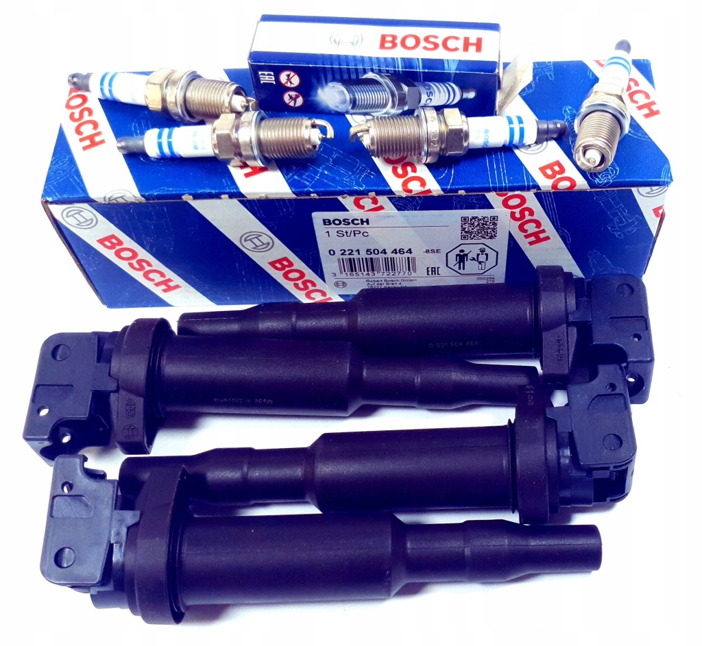 Купить Набор катушки + свечи зажигания зажигания bosch bmw e46 e84 e85 e87 e90 2.0i r4