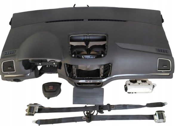 фото №1, Комплект подушки безопасности приборная панель pas ремни seat alhambra przedlift