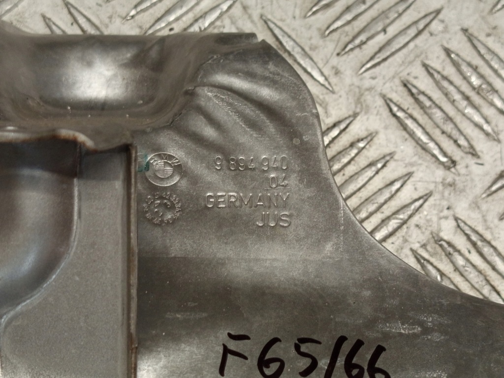 фото №11, Bmw оригинальный номер 9894940 1' f40 2' f44 защита тепловая катализатора