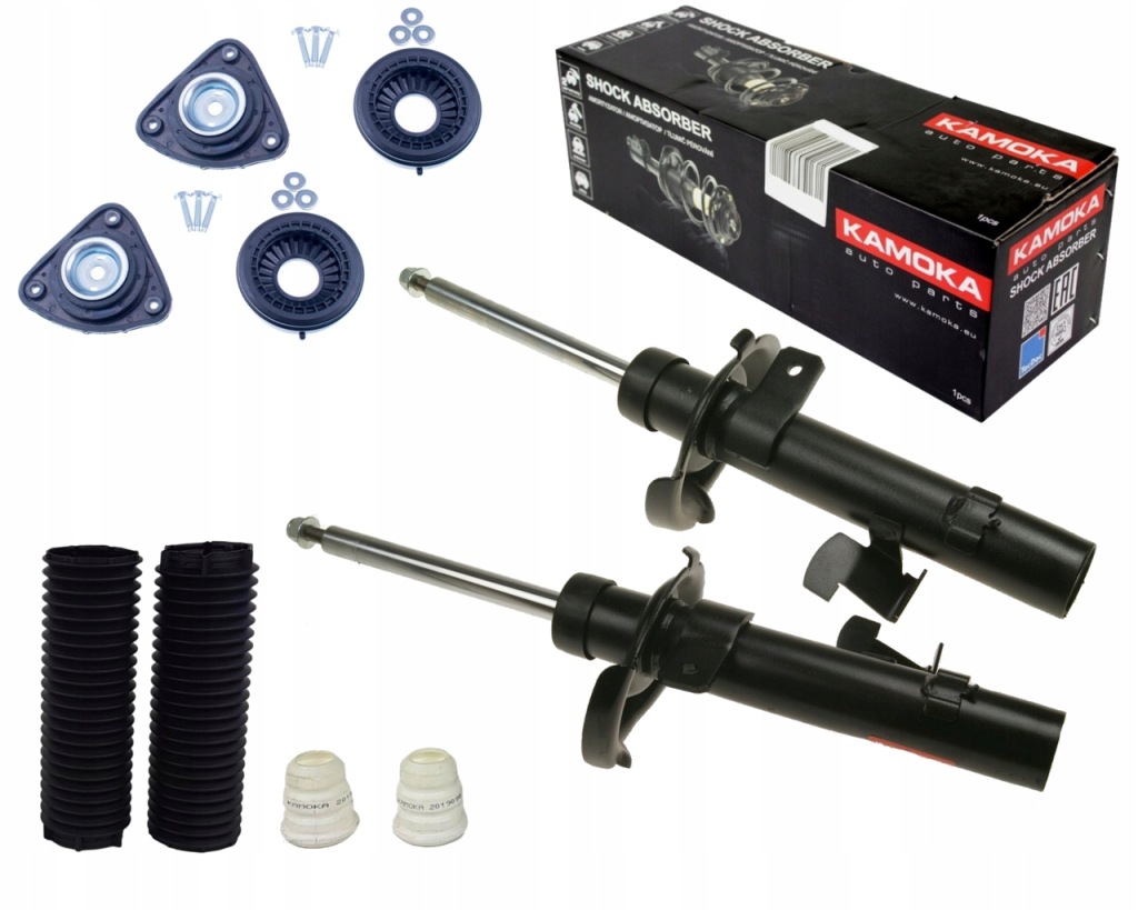 фото №1, Kamoka 2x амортизаторы + подушки безопасности + защита i отбойники volvo ford mazda перед