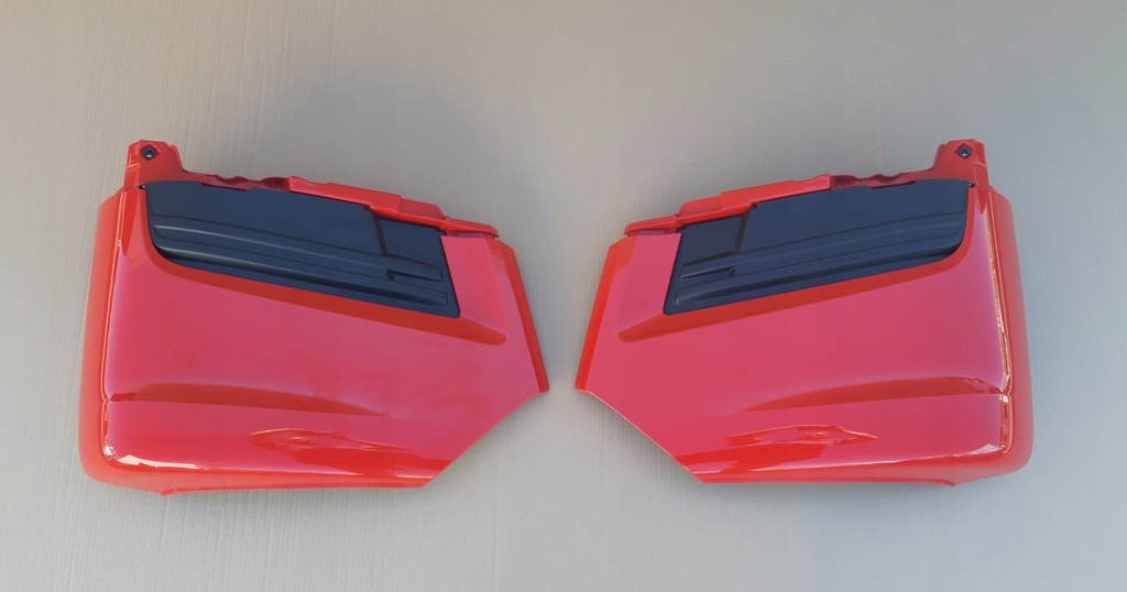 фото №8, Man tgx e6 уголок бампера левый ral 3000 81416106757 81.41610-6757