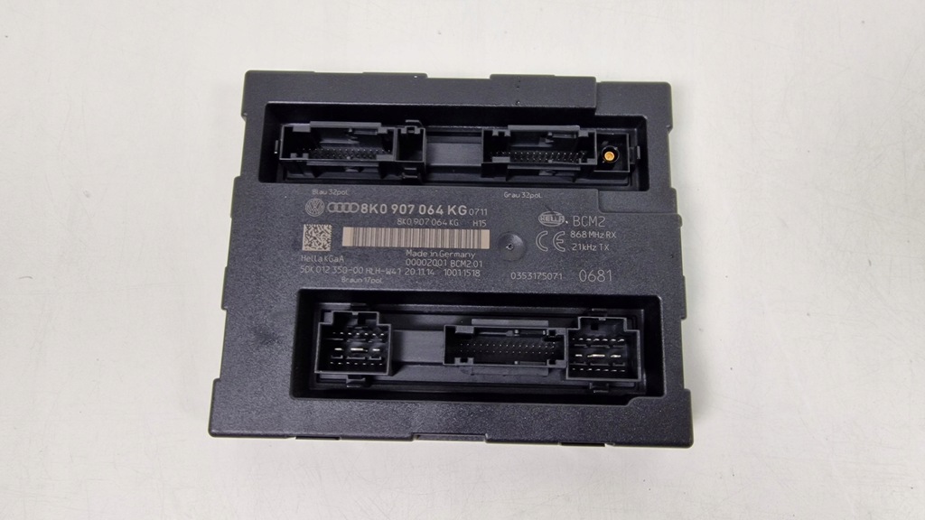 фото №1, Audi модуль комфорта 8k0907064kg