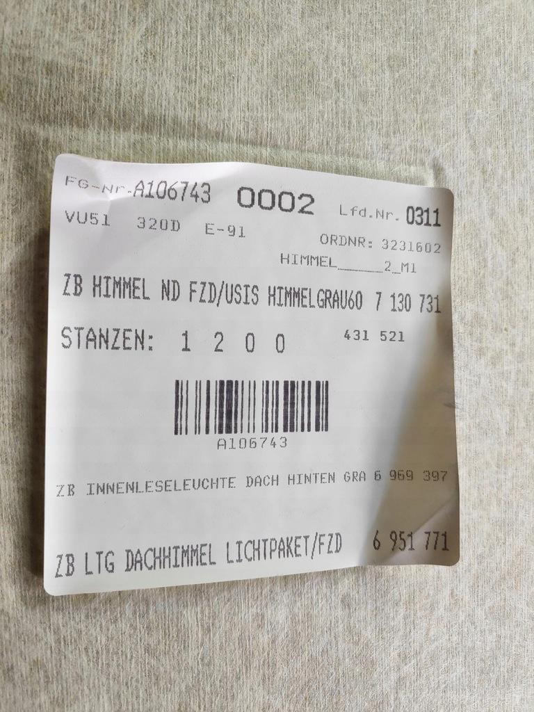 фото №9, Bmw 3 e91 потолок крыша 7130731