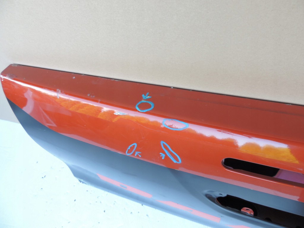 фото №4, Toyota hilux 2016 2017 2018 крышка багажника задняя задняя