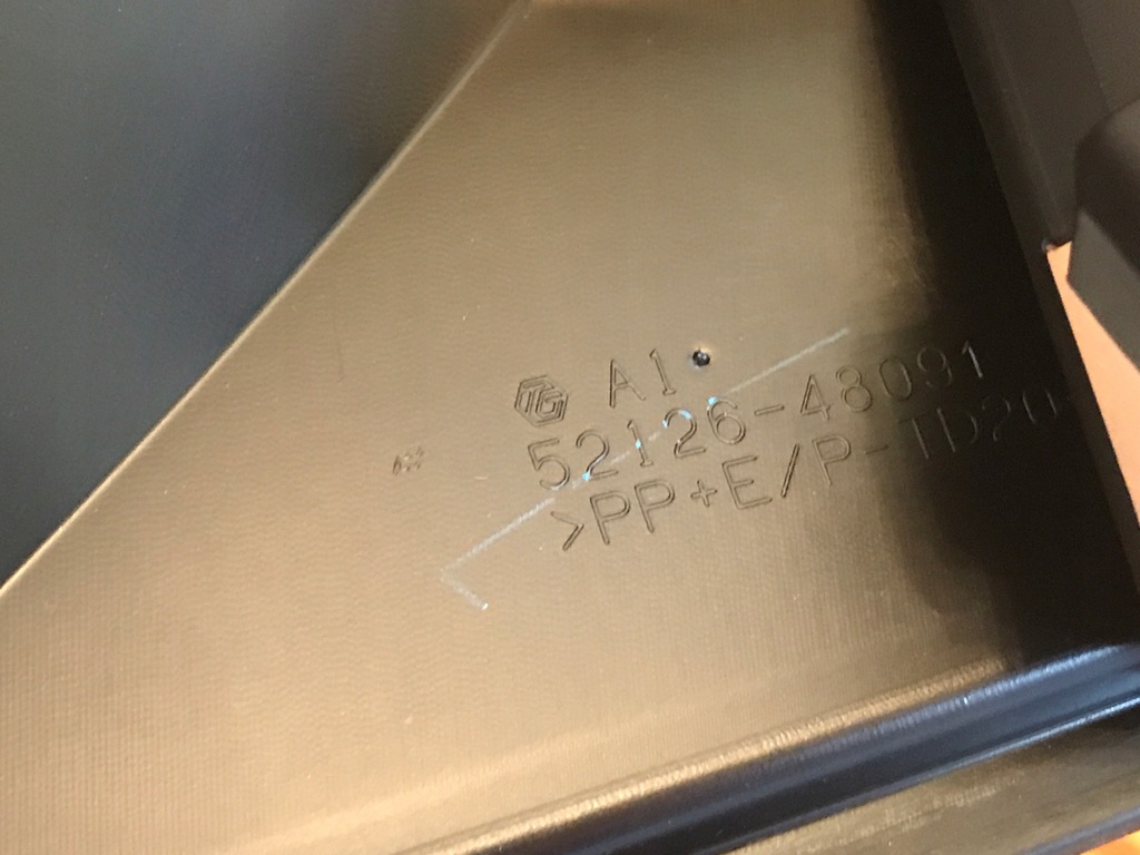 фото №2, Направляющая lexus rx кронштейн противотуманная фара l перед org nowe