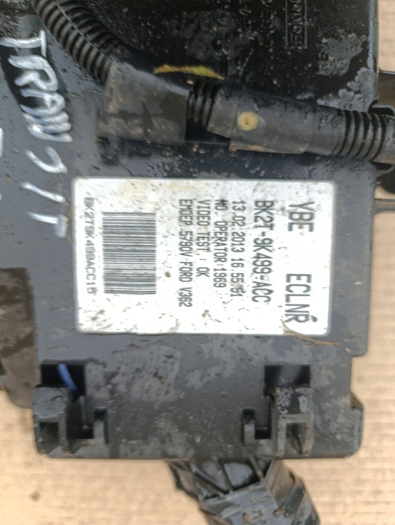 фото №8, Transit custom 2.2 tdci bk2t-9k499-acc 12-18 коробка предохранители