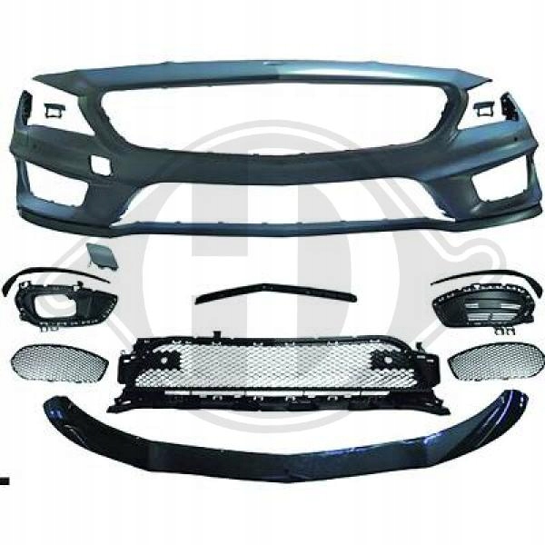 фото №1, Бампер do mercedes cla c117 13-18