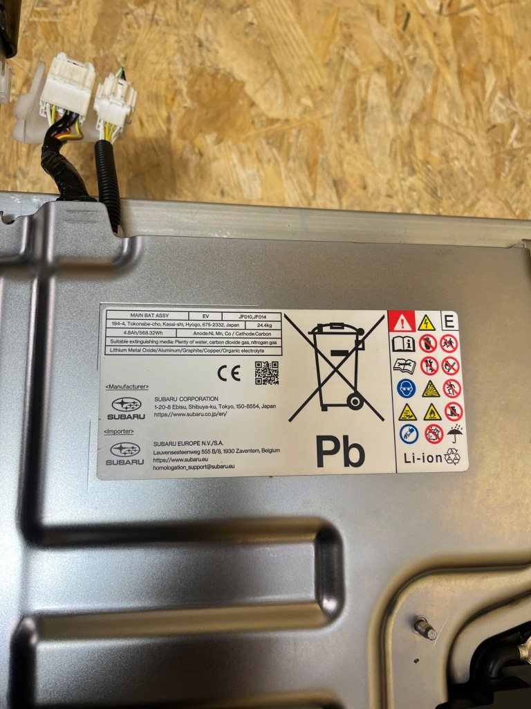 фото №13, Аккумулятор аккумулятор гибрид subaru xv crosstrek iii 24- 82002fn000 nówka oem