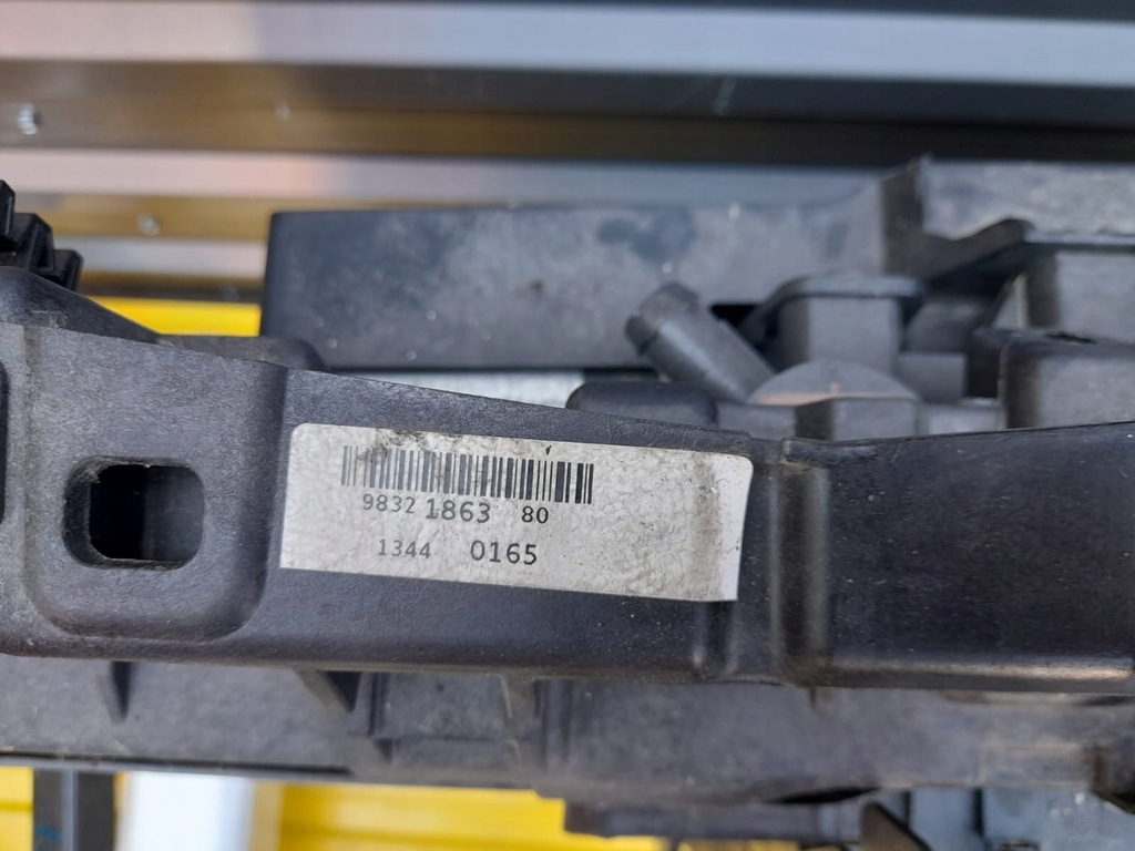 фото №10, Peugeot 208 ii e-208 pas перед балка радиатор радар 9832186380