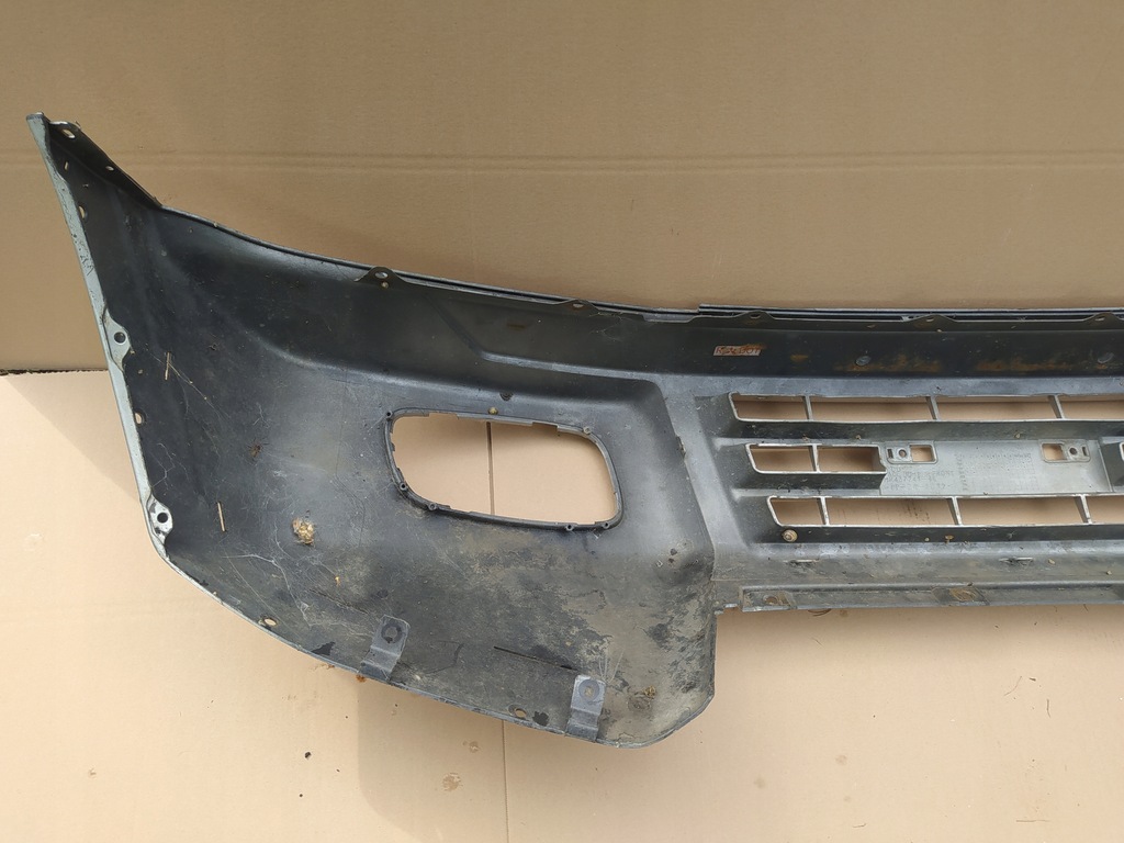 фото №8, Mitsubishi pajero 00-03 бампер передний