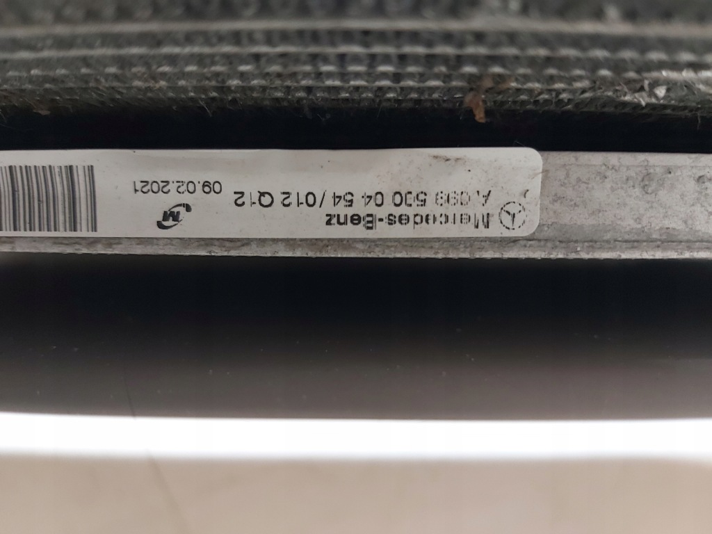 Радиатор воды кондиционер mercedes w205 w213 w257 Недорого