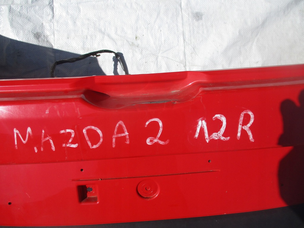 фото №14, Mazda 2 ii бампер задня задній 12r