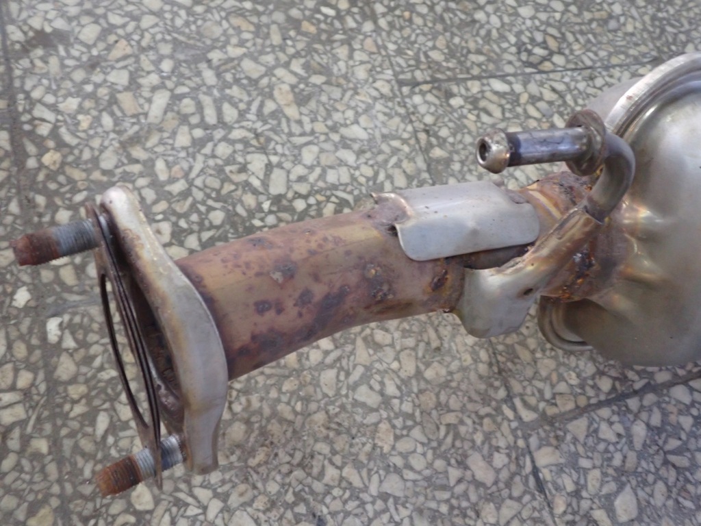 фото №5, Kia optima iv kombi труба выхлопная гаситель kpl