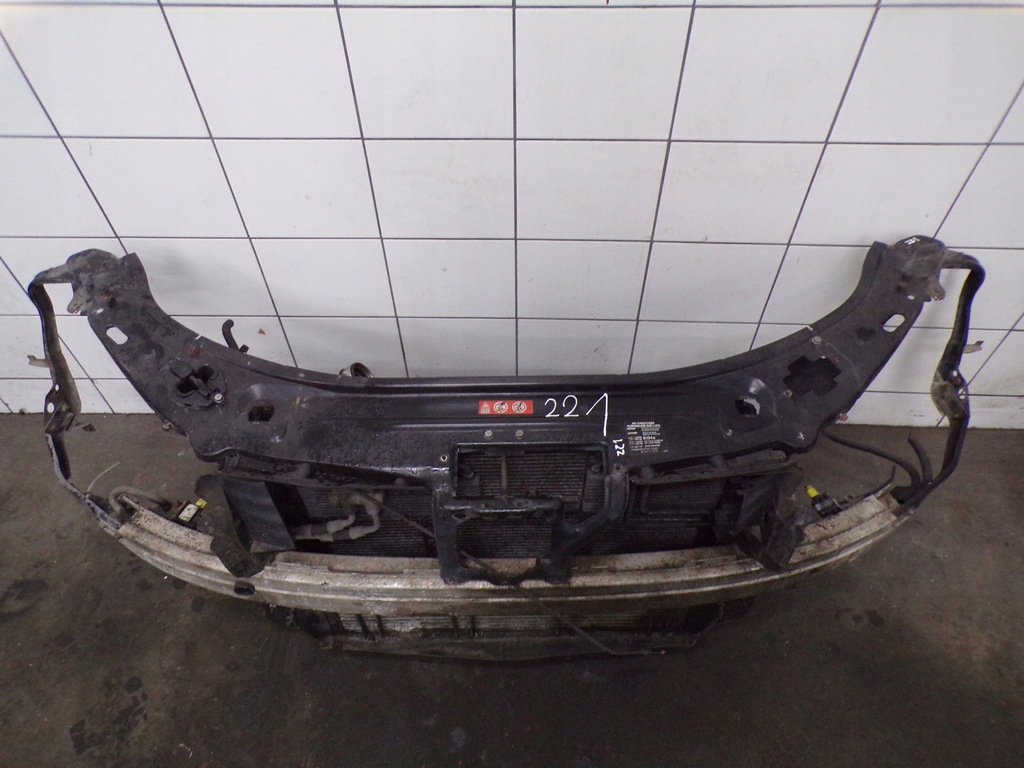 фото №1, Pas передній радіатор комплект mercedes w221 дизель