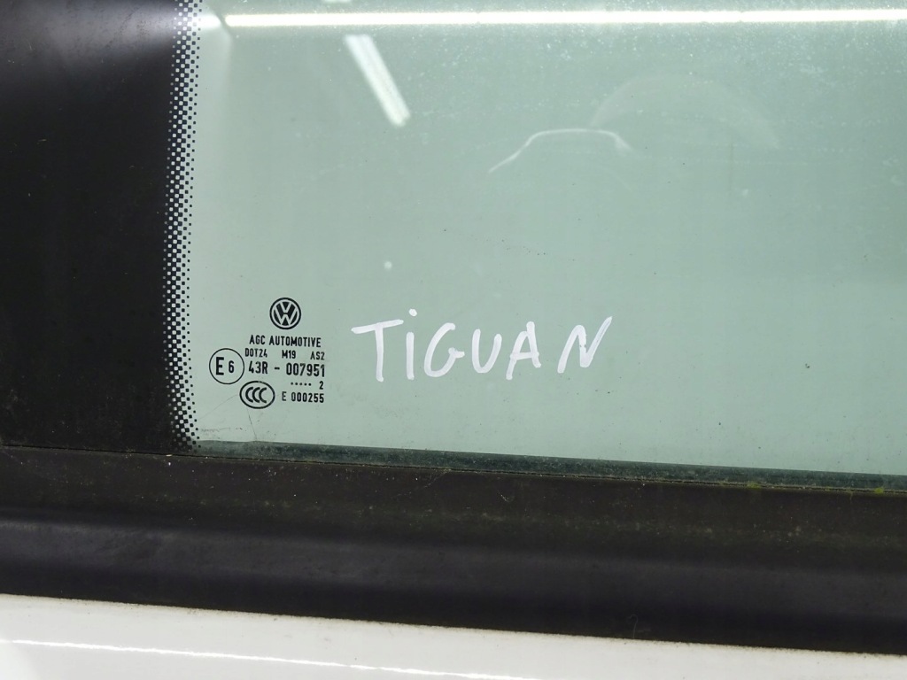 фото №12, Дверь правое правый задняя задние vw tiguan i 5n lift белый lb9a