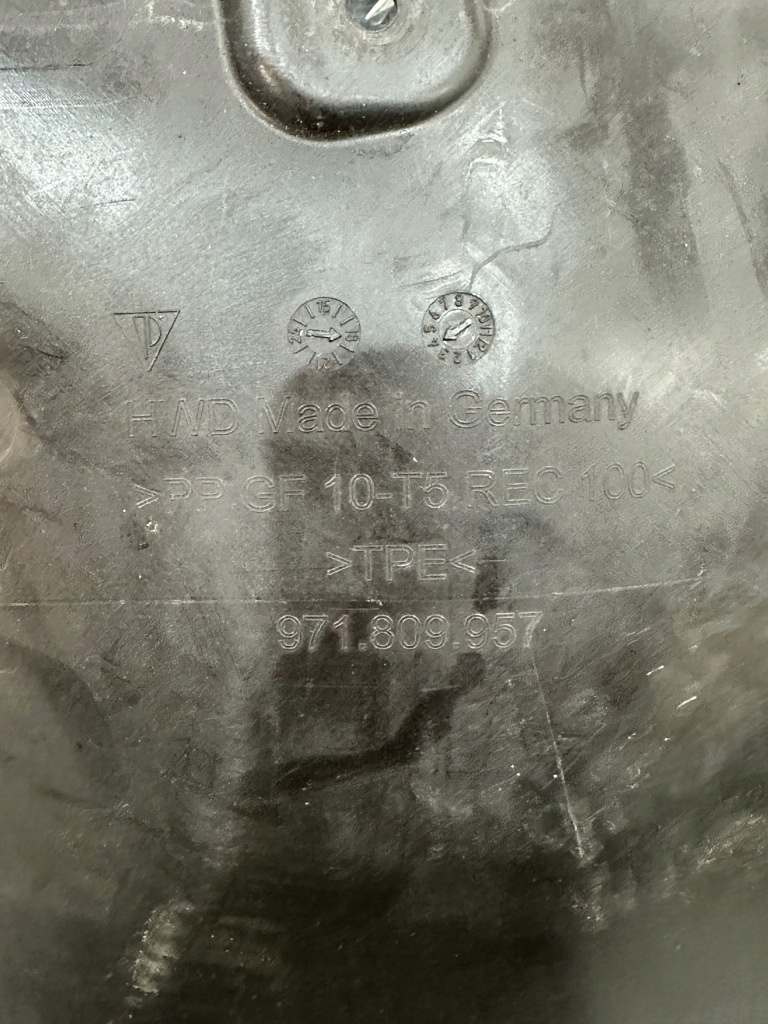 фото №5, Підкрилок лівий перед ліва porsche panamera 971 971809957