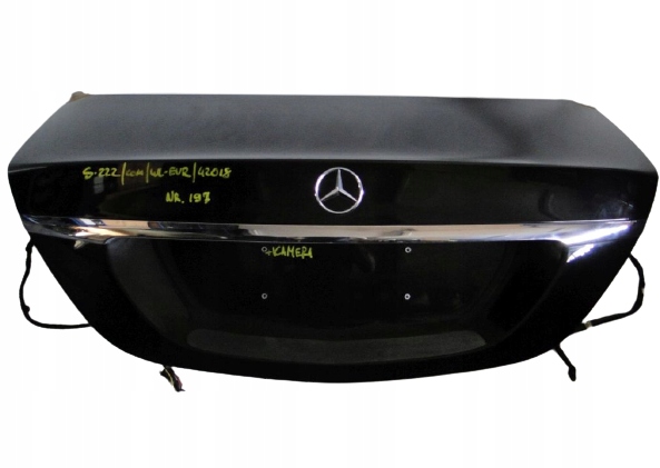 фото №1, Mercedes s klasa w222 222 крышка багажника задняя багажника задняя