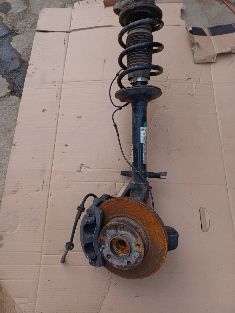 фото №1, Fiat ducato амортизаторна стійка ступиця ліва