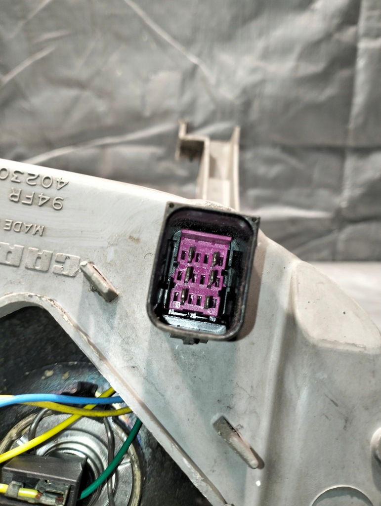 фото №8, Лампа фара лівий перед mg zs 2004r оригінальний номер 40230748