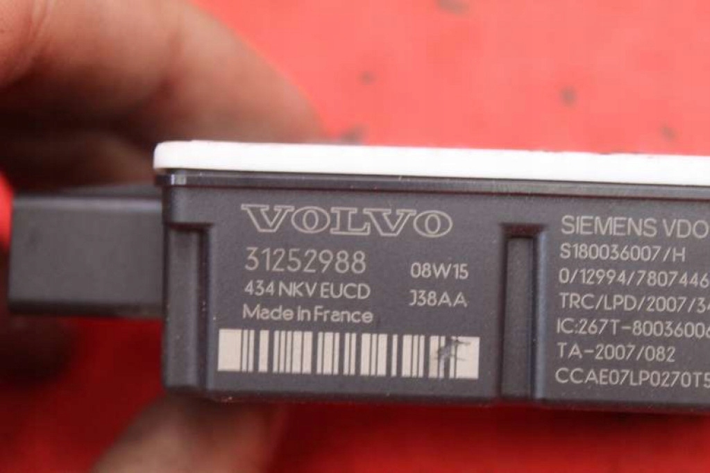 фото №5, Блок управления модуль центрального замка 31252988 volvo xc70 2 ii kombi 07-13