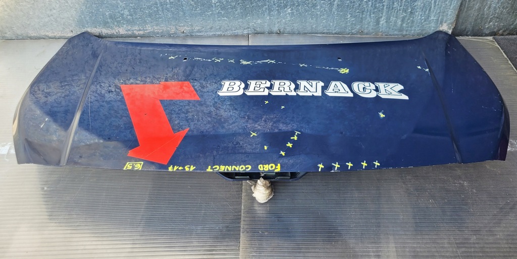 фото №8, Капот ford transit connect przed liftem / tourneo connect 2013-17