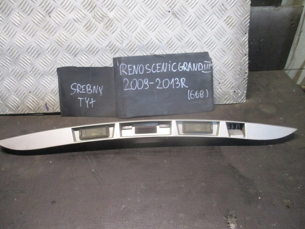 фото №1, Накладка крышки задняя renault scenic grand iii 09-13r.