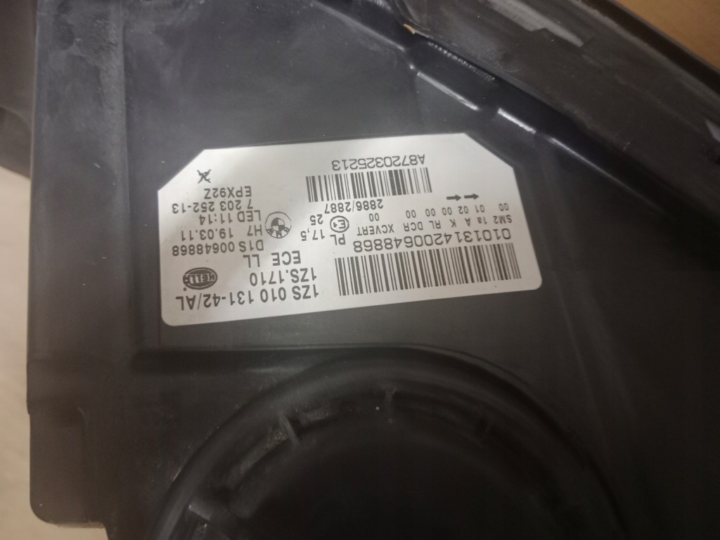 Фара правый  перед передняя bmw 5 v f10 led 1zs010131-42a/l ксенон dynamic Киев