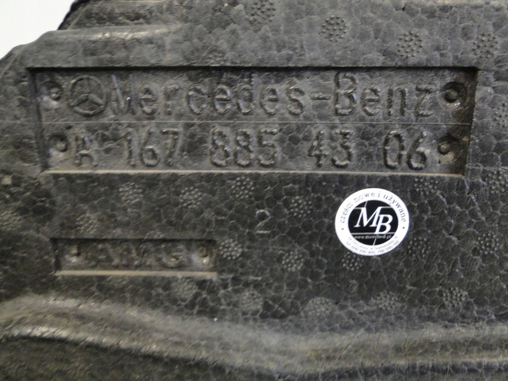 фото №6, Mercedes gls 167 x167 абсорбер пінополістирол передній a1678854306