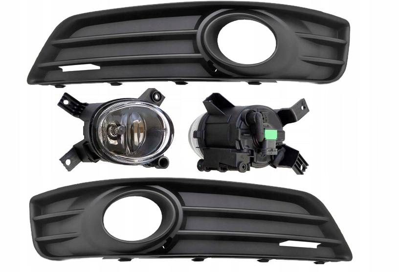 фото №1, Противотуманные фары+ решётки audi a3 8p , 08-12 nowe