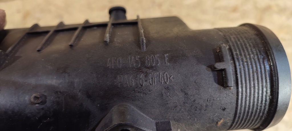 Купить Audi a6 c6 04- 4f 2.7 3.0 интеркулер левый оригинал