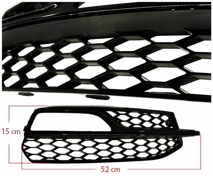 фото №12, Решётка решётка радиатора pod противотуманная фара audi a3 8v s3 13-17 p+l