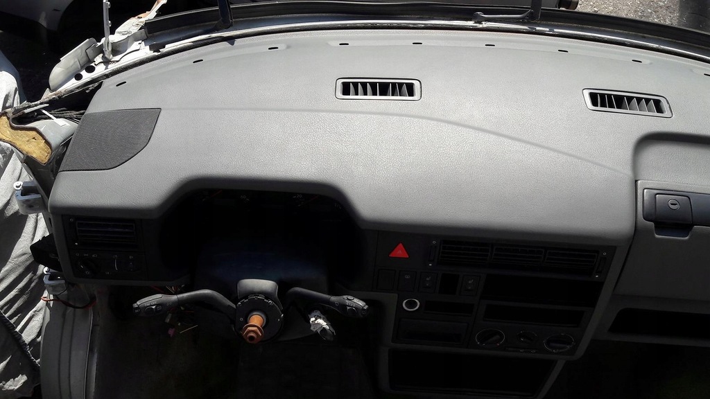 фото №7, Vw t4 multivan приборная панель рулевая рейка переходник комплект