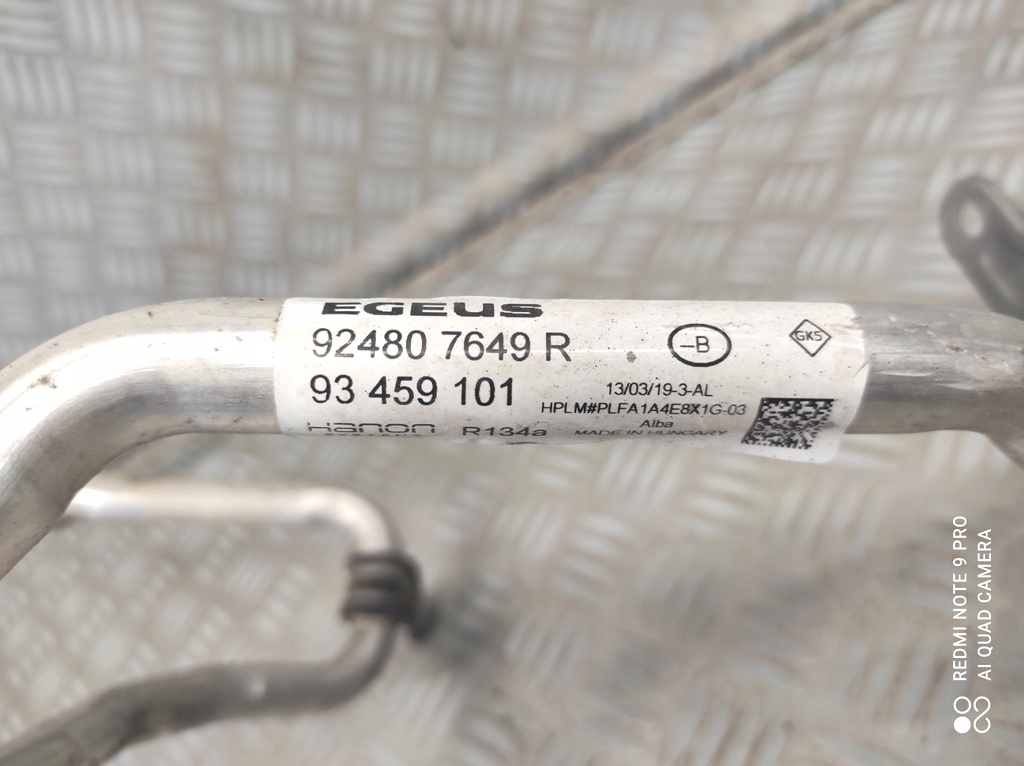 фото №10, Шланг трубка кондиционера opel vivaro ii b fiat talento 1.6 dci