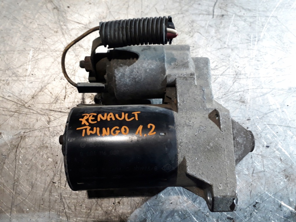 фото №1, Стартер 0001116001 renault twingo i 1.2
